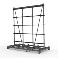 FGL-T-2412-245-7 NQ , FGL T-Rack , FGL transportrack for facades and elements - FGL Chevalet pour les éléments de façades, Caballete para elementos de fachada - bastidor para elementos de fachada, FGL Transportgestelle für Fenster, Fassaden und Elemente , FGL T-Gestell - www.lager-und-transporttechnik.info