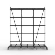 FGL-T-2412-245-7 NQ , FGL T-Rack , FGL transportrack for facades and elements - FGL Chevalet pour les éléments de façades, Caballete para elementos de fachada - bastidor para elementos de fachada, FGL Transportgestelle für Fenster, Fassaden und Elemente , FGL T-Gestell - www.lager-und-transporttechnik.info