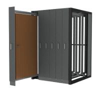 FGL-TAS-250-6 , FGL display system for doors - FGL sistema de exposiciones para puertas - FGL système d'expositions pour les portes - FGL Ausstellungmodul für Türen , FGL Compact System für Türen - www.lager-und-transporttechnik.info