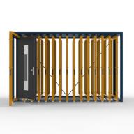 FGL-TAS-250-15, FGL display system for doors - FGL sistema de exposiciones para puertas - FGL syst�me d'expositions pour les portes - FGL Ausstellungmodul f�r T�ren , FGL Compact System f�r T�ren - www.lager-und-transporttechnik.info