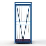 FGL-TKB-128-8 , FGL tranport rack for doors, FGL chevalet pour les portes, bastidor para transporte de puertas, FGL T�ren transportbox, www.lager-und-transporttechnik.info