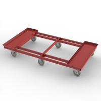 FGL-UW-2312, FGL undercarriage for glass and window transport rack, FGL chariot sup�rieur pour les Chevalet de stockage, tren de aterrizaje para los estanteria de transporte y almacenamiento,FGL  dollie, FGL Unterwagen f�r Glastransportgestelle und Fenstertransportgestelle, www.lager-und-Transporttechnik.info