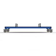 FGL-UW-2512-H, FGL undercarriage for glass and window transport rack, FGL chariot sup�rieur pour les Chevalet de stockage, tren de aterrizaje para los estanteria de transporte y almacenamiento,FGL  dollie, FGL Unterwagen f�r Glastransportgestelle und Fenstertransportgestelle, www.lager-und-Transporttechnik.info