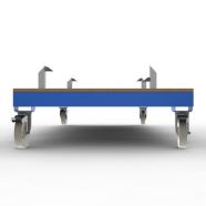 FGL-UW-2512-H, FGL undercarriage for glass and window transport rack, FGL chariot sup�rieur pour les Chevalet de stockage, tren de aterrizaje para los estanteria de transporte y almacenamiento,FGL  dollie, FGL Unterwagen f�r Glastransportgestelle und Fenstertransportgestelle, www.lager-und-Transporttechnik.info