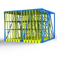 FGL-V-5000 CKE-6 , FGL glass compact storage system, FGL glass storage system, FGL Module compact de stockage et classification pour de verre, FGL Módulo compacto de almacenamieto y clasicación para el vidrio, clasificador de vidiro compact, FGL Schubfachlager , Kompaktlager für Glas, Kisten und Caps, Glaslagersystem, www.lager-und-transporttechnik.info