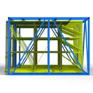 FGL-V-5000 CKE , FGL glass compact storage system, FGL glass storage system, FGL Module compact de stockage et classification pour de verre, FGL Módulo compacto de almacenamieto y clasicación para el vidrio, clasificador de vidiro compact, FGL Schubfachlager , Kompaktlager für Glas, Kisten und Caps, Glaslagersystem, www.lager-und-transporttechnik.info