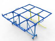 FGL Til and mounting table for glass, windows and elementes - FGL Kipp- und Montagetische for Glas und Fenster - www.lager-und-transporttechnik.info