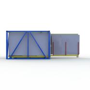 FGL Schubfachlager zur vertikalen Lagerung von Blechen und Kunststofftafeln - FGL Vertical drawer storage system for metal and plastic sheets - www.lager-und-transporttechnik.info