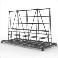 FGL glass and window transport rack for Trailer and Trucks, FGL AE418-245-11-NQ5 , FGL Glas- und Fenster Anh�ngertransportgestell , www.lager-und-transporttechnik.info