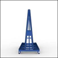 FGL glass transport rack - FGL-A-228-158-G4 - FGL Glastransportgestell , Glasbock - A-Bock - www.lager-und-transporttechnik.inf