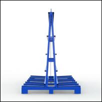 FGL window and elements transport rack - FGL-A-2515-207- NQ5 - FGL Fenster- und Elemente-transportgestell  - Fensterbock - A-Bock - www.lager-und-transporttechnik.info