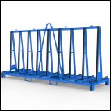 FGL glass and langgoods transport rack - FGL-A-308-129-G4 - FGL Glas- u d Langgut-Transportgestell  - Langgut-bock - A-Bock - www.lager-und-transporttechnik.info