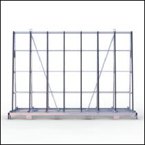 FGL glass transport rack - FGL-A-3512-238-G4 - FGL Glastransportgestell , Glasbock - A-Bock - www.lager-und-transporttechnik.info