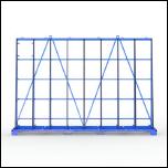 FGL  DFL  (split tapes) glass transport rack - FGL-A-388-249 SL - FGL Glastransportgestell , Glasbock - A-Bock - www.lager-und-transporttechnik.info