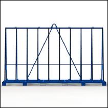 FGL  DFL  (split tapes) glass transport rack - FGL-A-408-211 G6 - FGL Glastransportgestell , Glasbock - A-Bock - www.lager-und-transporttechnik.info