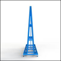 FGL  DFL and Jumbo glass transport rack - FGL-A-458-269 G6 - FGL Glastransportgestell , Jumbo Glasgestell fr geteilte Bandmae, Glasbock - A-Bock - www.lager-und-transporttechnik.info