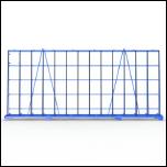 FGL Heavy duty  and Jumbo glass and window transport rack - FGL-A-588-2414 - FGL Glas- und Fenstertransportgestell , Jumbo Glasgestell f�r ganze Bandma�e, Glasbock - A-Bock - www.lager-und-transporttechnik.info
