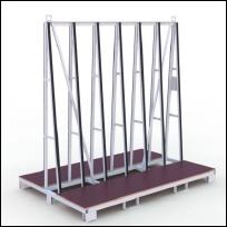 FGL window and elements transport rack - FGL-A-2215-207-H - FGL Fenster- und Elemente-transportgestell  - Fensterbock - A-Bock - www.lager-und-transporttechnik.info