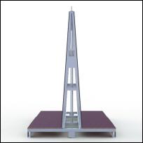FGL window and elements transport rack - FGL-A-2215-207-H - FGL Fenster- und Elemente-transportgestell  - Fensterbock - A-Bock - www.lager-und-transporttechnik.info