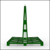 FGL window and elements Trailer- transport rack - FGL-A-2420-207-N - FGL Fenster- und Elemente-Transportgestell f�r Anh�nger  - Fensterbock - A-Bock - www.lager-und-transporttechnik.info