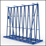 FGL window and elements Trailer- transport rack - FGL-AH-3012-279 F6 - FGL Fenster- und Elemente-Transportgestell für Anhänger  - Fensterbock - A-Bock - www.lager-und-transporttechnik.info