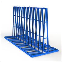 FGL glass window and elements Trailer- transport rack - FGL-AH-312-1610 - FGL Glas, Fenster- und Elemente-Transportgestell f�r Anh�nger  - Glas-Bock - Fensterbock - A-Bock- Anh�ngergestell - www.lager-und-transporttechnik.info