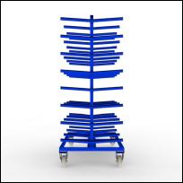 FGL carriar spar trolleydouble-sided, FGL-hw-209-188-ET-Flex, FGL Fcher- und Etagenwagen, Tragarmwagen , www.lager-und-transporttechnik.info