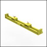 FGL crane beam - crane traverses , FGL-KBV-2500-KH , FGL Kranbalken - Krantraverse - Tragkraft bis 3.500 kg - www.lager-undtransporttechnik.info