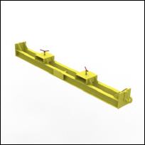 FGL crane beam - crane traverses , FGL-KBV-2500-KH , FGL Kranbalken - Krantraverse - Tragkraft bis 3.500 kg - www.lager-undtransporttechnik.info