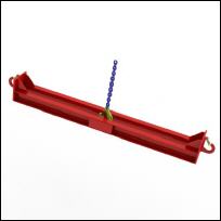 FGL crane beam - crane traverses , FGL-Kt-12000 , FGL Kranbalken - Krantraverse - Tragkraft bis 3.500 kg - www.lager-undtransporttechnik.info