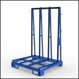 FGL glass and window transport rack, bastidor de transporte parra ventanas y puertas, FGL 121-184-N , www.lager-und-transporttechnik.info
