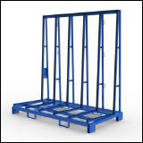 FGL-L201-197-NQ1, FGL glass and window and elements transport rack, bastidor de transporte parra vidrio, ventanas y puertas, Chariot de transport sur des fenêtres y du verre,  FGL Transportgestell für Glas,  Fenster und Türen , www.lager-und-transporttechnik.info