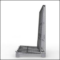 FGL-L-212-206-NQ1 , FGL glass and window and elements transport rack, bastidor de transporte parra vidrio, ventanas y puertas, Chariot de transport sur des fen�tres y du verre,  FGL Transportgestell f�r Glas,  Fenster und T�ren , www.lager-und-transporttechnik.info