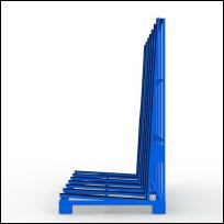 FGL-L-2212-197-N FGL glass and window and elements transport rack- bastidor de transporte parra vidrio, ventanas y puertas, Chariot de transport sur des fen�tres y du verre,  FGL Transportgestell f�r Glas,  Fenster und T�ren , www.lager-und-transporttechnik.info