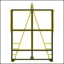 FGL-LG-3000-N , FGL glass forklift - glass fork - Garza para descarga de vidrio - L�ves-palettes pour por verre,   FGL Ladegabel f�r Einzelgl�ser Kisten und Caps - www.lager-und-transporttechnik.info