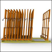 FGL QLG- V-5000 E-150, FGL side shift drawer compact glass storage systeme, FGL Clasificadores para vidrio autom�tico y manual, FGL Querlager Verschiebelager f�r Einzelgl�ser , Kisten und Caps, www.lager-und-transporttechnik.info