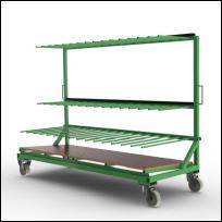 FGL-RW-15N, Chariot double pour le transport et le stockage de cadre et  profil�s verticaux, carro doble para transporte y almacenamiento de los marcos y perfiles verticales, FGL F�cherwagen f�r Rahmenprofile, Rahmenwagen, www.lager-und-transporttechnik.info