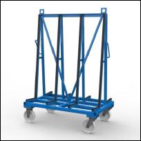 FGL- RWA-128-4, Chariot � verre, chariots porte-vitres ou porte-verres pour le transport s�curise de vitres, FGL carro de vidrio y ventanas o placas, FGL Glass and window trolley - glass transport cart,  FGL Rollwagen - Transportwagen f�r Glas , Febster und Plattenwaren , www.lager-und-transporttechnik.info