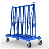 FGL- RWA-168-146 N, Chariot  verre, chariots porte-vitres ou porte-verres pour le transport scurise de vitres, FGL carro de vidrio y ventanas o placas, FGL Glass and window trolley - glass transport cart,  FGL Rollwagen - Transportwagen fr Glas , Febster und Plattenwaren , www.lager-und-transporttechnik.info