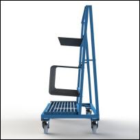 FGL-RW148-12N, Chariot pour le transport et le stockage de profils verticaux et des vitres, panneaux, etc. , Carro para transporte y almacenamiento de los perfiles verticales y marco de vetana ,FGL Shelf cart forTransport and interim storage of frames and sashes and profiles, FGL Fcherwagen fr Rahmenprofile, Rahmenwagen, www.lager-und-transporttechnik.info