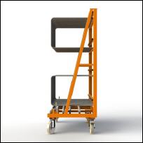 FGL-SWB-30-24 , FGL glass harp rack - glass storage system - glass classification system - FGL  Chevalet dispositif pour trier (et stockage) des panneaux de verre - estantera, dispositivo para clasificar paneles de vidrio - FGL Scheibensortiergestell,  Scheibenlagergestel Lagergestell fr Ganzglastren - www.lager-und-transporttechnik.info