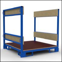 FGL-TTS-120 , FGL tranport rack for doors, FGL chevalet pour les portes, bastidor para transporte de puertas, FGL T�ren transportbox, www.lager-und-transporttechnik.info