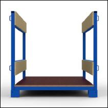 FGL-TTS-120 , FGL tranport rack for doors, FGL chevalet pour les portes, bastidor para transporte de puertas, FGL T�ren transportbox, www.lager-und-transporttechnik.info