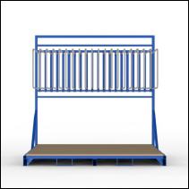 FGL-TW-20-N , FGL Lagergestell fr Tren und Fensterelemente , FGL storage rack for Doors , FGL chevalet de stockage pour des portes - FGL estante de almacenamiento para puertas, www.lager-und-transporttechnik.info