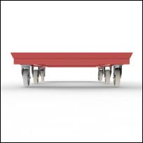 FGL-UW-2312, FGL undercarriage for glass and window transport rack, FGL chariot suprieur pour les Chevalet de stockage, tren de aterrizaje para los estanteria de transporte y almacenamiento,FGL  dollie, FGL Unterwagen fr Glastransportgestelle und Fenstertransportgestelle, www.lager-und-Transporttechnik.info