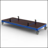 FGL-UW-2512-H, FGL undercarriage for glass and window transport rack, FGL chariot suprieur pour les Chevalet de stockage, tren de aterrizaje para los estanteria de transporte y almacenamiento,FGL  dollie, FGL Unterwagen fr Glastransportgestelle und Fenstertransportgestelle, www.lager-und-Transporttechnik.info