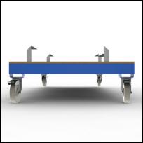 FGL-UW-2512-H, FGL undercarriage for glass and window transport rack, FGL chariot suprieur pour les Chevalet de stockage, tren de aterrizaje para los estanteria de transporte y almacenamiento,FGL  dollie, FGL Unterwagen fr Glastransportgestelle und Fenstertransportgestelle, www.lager-und-Transporttechnik.info