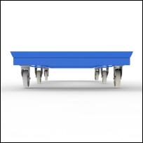 FGL-UW-312, FGL undercarriage for glass and window transport rack, FGL chariot suprieur pour les Chevalet de stockage, tren de aterrizaje para los estanteria de transporte y almacenamiento,FGL  dollie, FGL Unterwagen fr Glastransportgestelle und Fenstertransportgestelle, www.lager-und-Transporttechnik.info