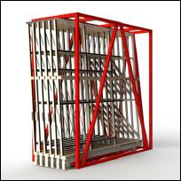 FGL-VM 80-7, FGL glass compact storage system, FGL glass storage system, FGL Module compact de stockage et classification pour de verre, FGL M�dulo compacto de almacenamieto y clasicaci�n para el vidrio,  clasificador de vidiro compact, FGL Schubfachlager , Kompaktlager f�r Glas, Kisten und Caps, Glaslagersystem, www.lager-und-transporttechnik.info