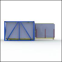 FGL Schubfachlager zur vertikalen Lagerung von Blechen und Kunststofftafeln - FGL Vertical drawer storage system for metal and plastic sheets - www.lager-und-transporttechnik.info